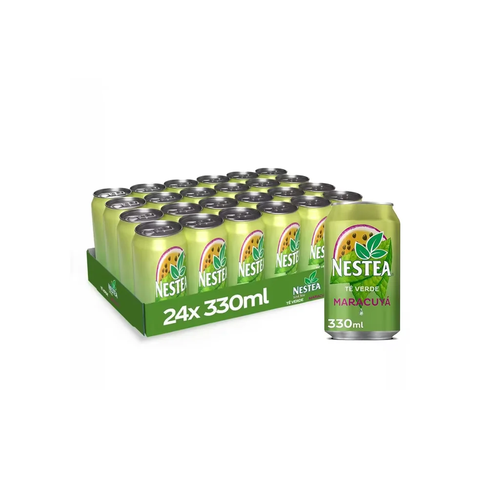 Nestea Té Negro Limón 24*330 ml-Nestea Té Verde Maracuyá 24*330ml