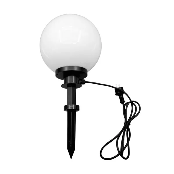 Negro Pincho Exterior Abanto 1Xe27 Ip44 51,5X20x20 Cm