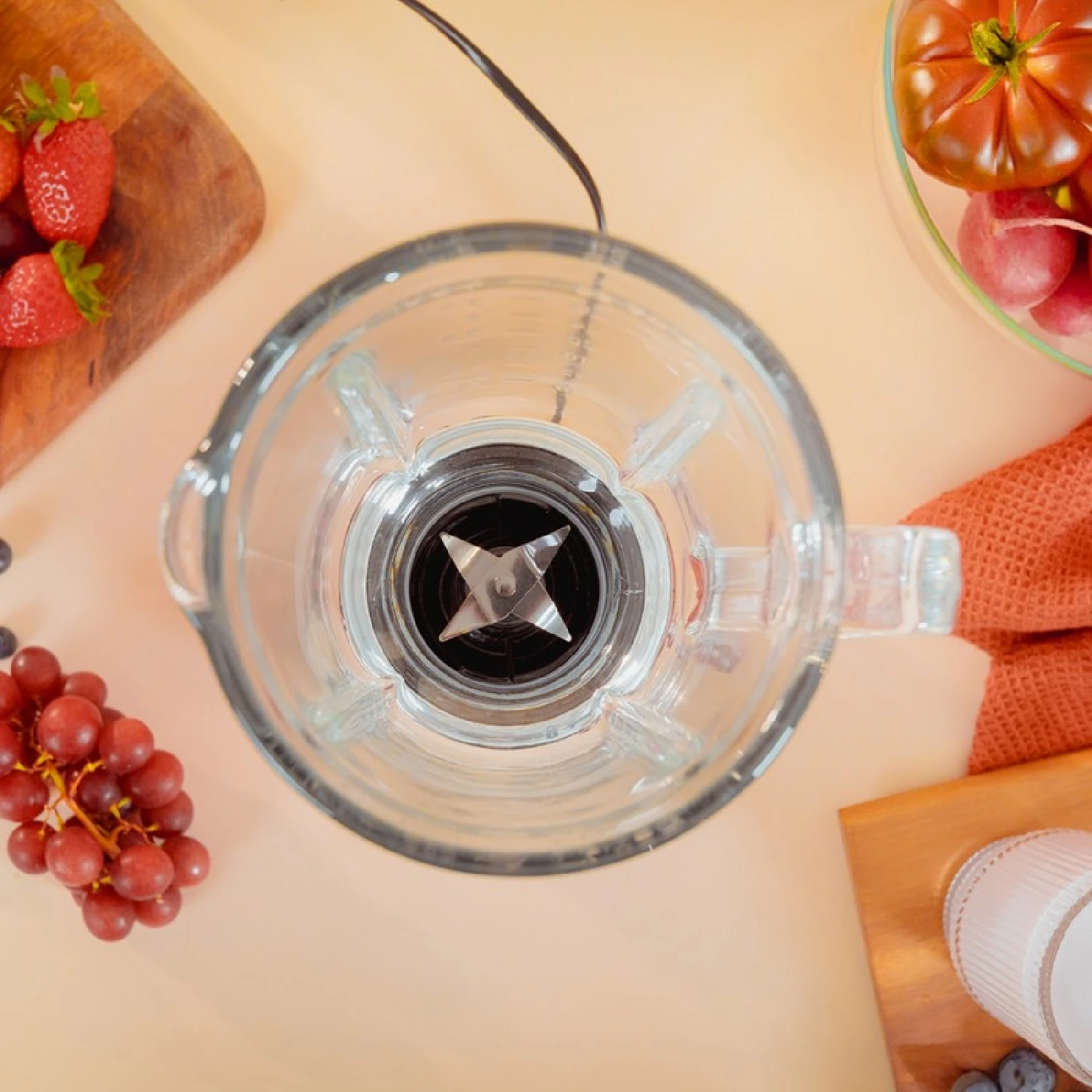 Cecotec glass blender RetroTwist Blue