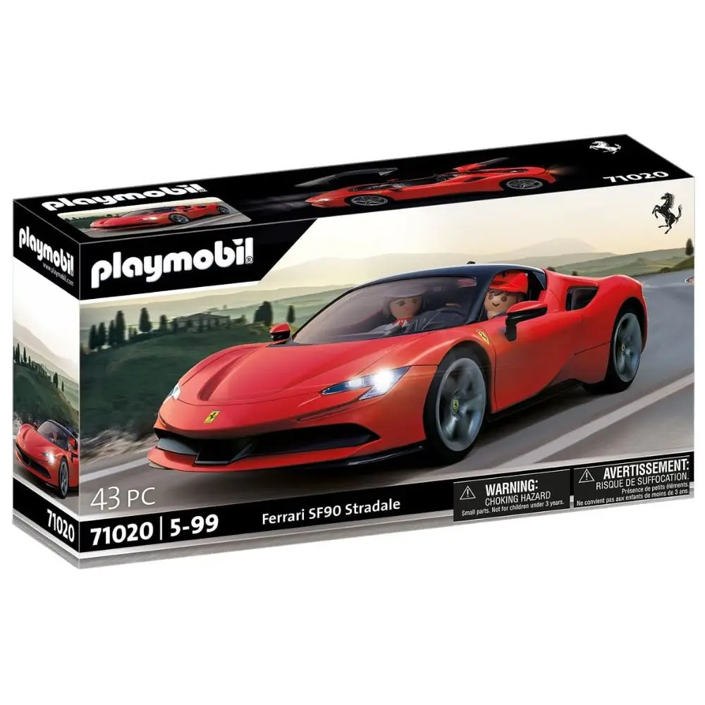 Playmobil Ferrari SF90 Stradale (71020) rojo con luces