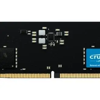 Crucial DDR5 RAM 16GB 5600MHz CL46 DIMM, ideal for desktops, delivers 50% faster data transfers than DDR4, ensuring rapid file transfers, lower latency, and improved multitasking performance. #1
