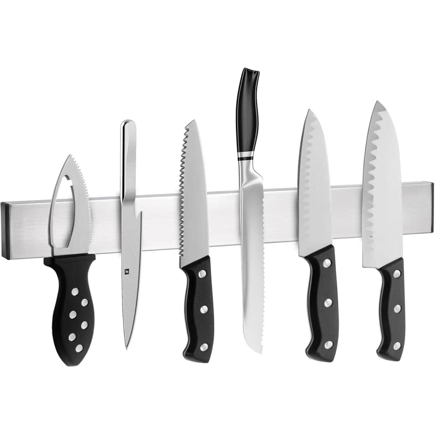 Soporte Magnético para Cuchillos de Cocina y Herramientas - T-Lovendo, Barra Imantada para Organización en Cocina y Taller