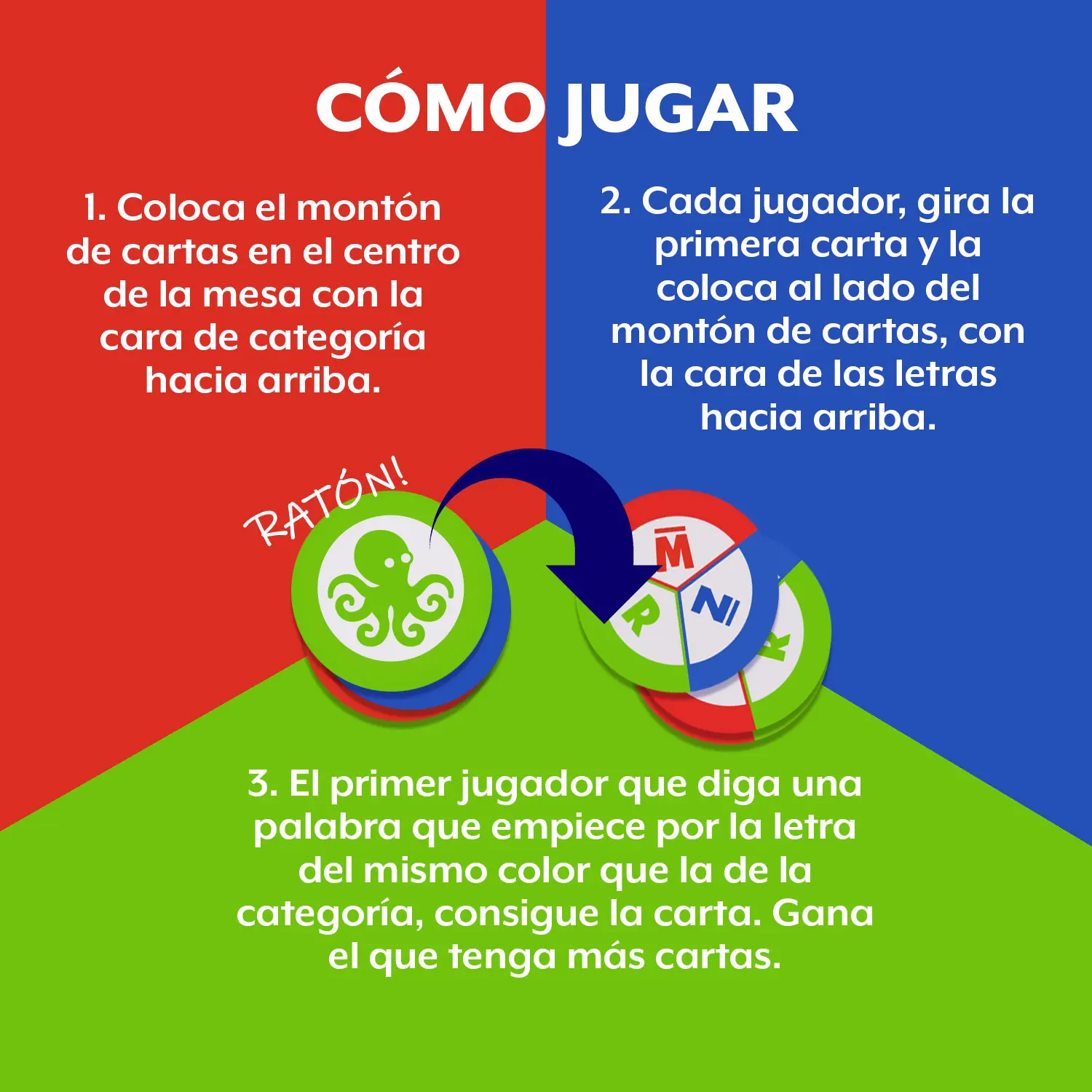 Ludilo Palabrea | Educational Board Game for Children 6 Years, Educational Family Board Game, Great for Family Game Night, Designed for 2-6 Players