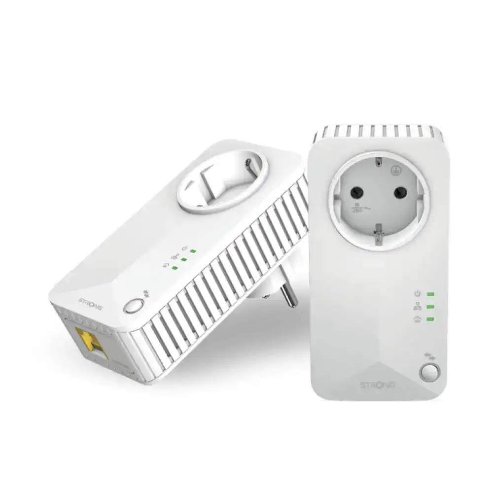 Strong Kit de 2 Adaptadores Powerline 600 Mbit/s