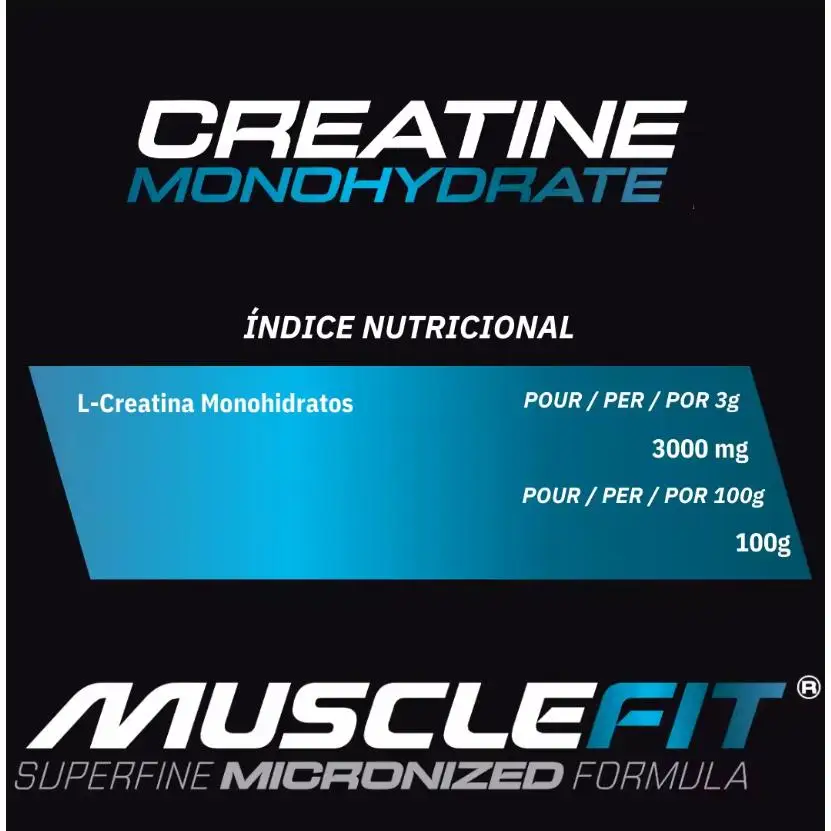 Musclefit glutamine savings pack + bcaa's 500g - various flavors + creatine monohydrate 300g - flavorless