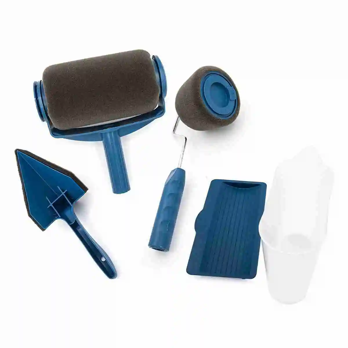 Rodillo De Pintura Antigoteo Con Palo Extensible Y Accesorios Kit Profesional Reutilizable De Microfibra Klack Para Paredes Techos Y Hogar