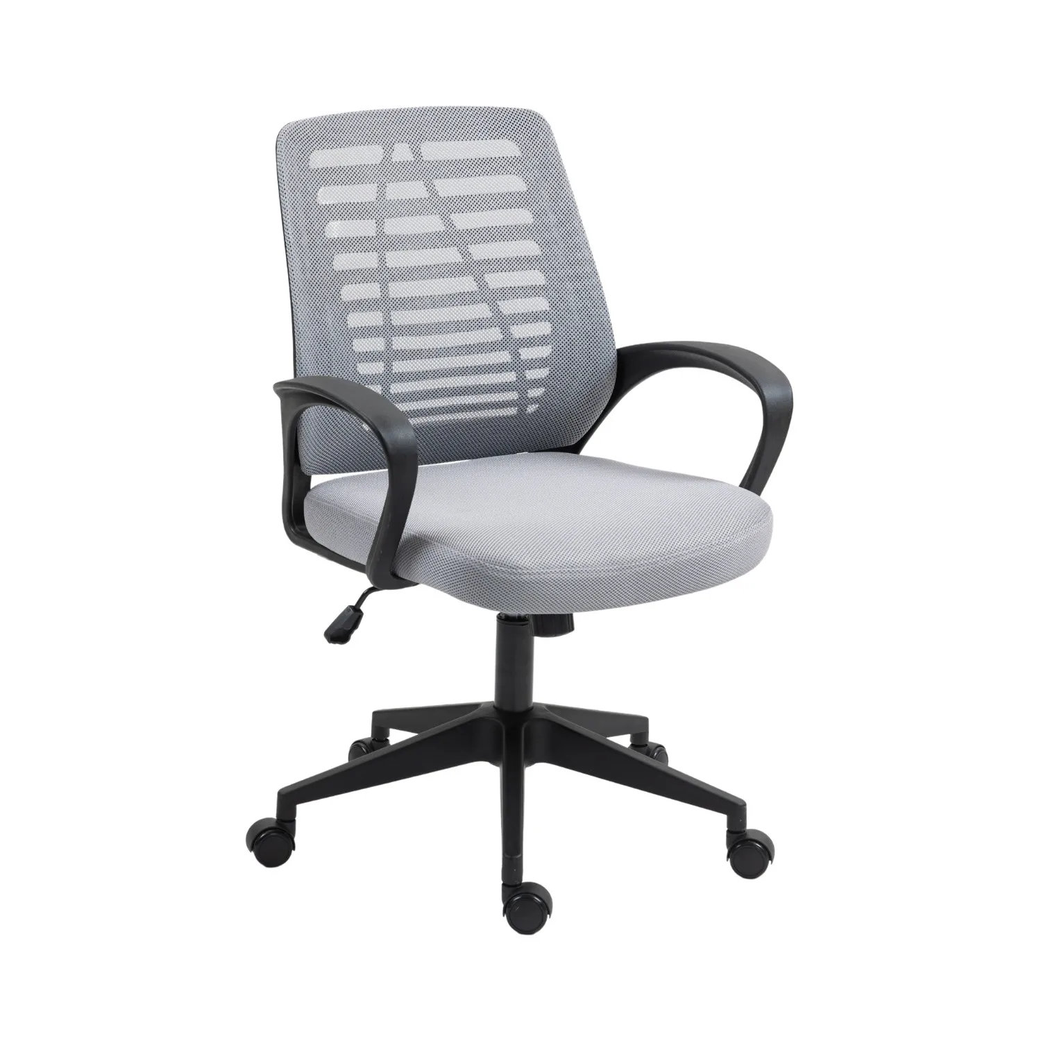 7H SEVEN HOUSE - Silla de Escritorio Ergonómica TaskMaster, Respaldo de Malla Transpirable, Altura Ajustable, Reclinable, con Soporte Lumbar, 