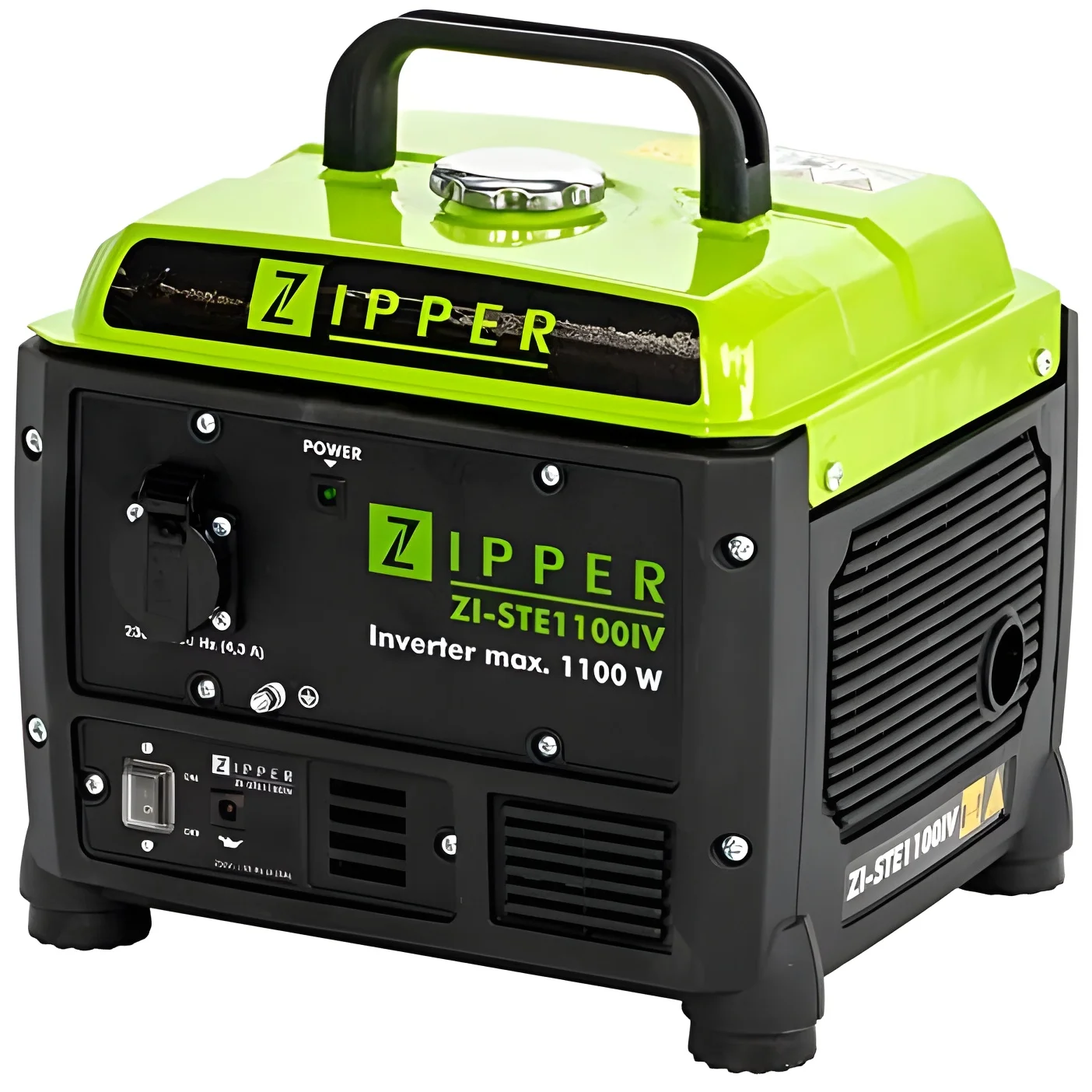 Zipper ZI-STE1100IV - Generador de corriente (4 tiempos, 12,8 kg)