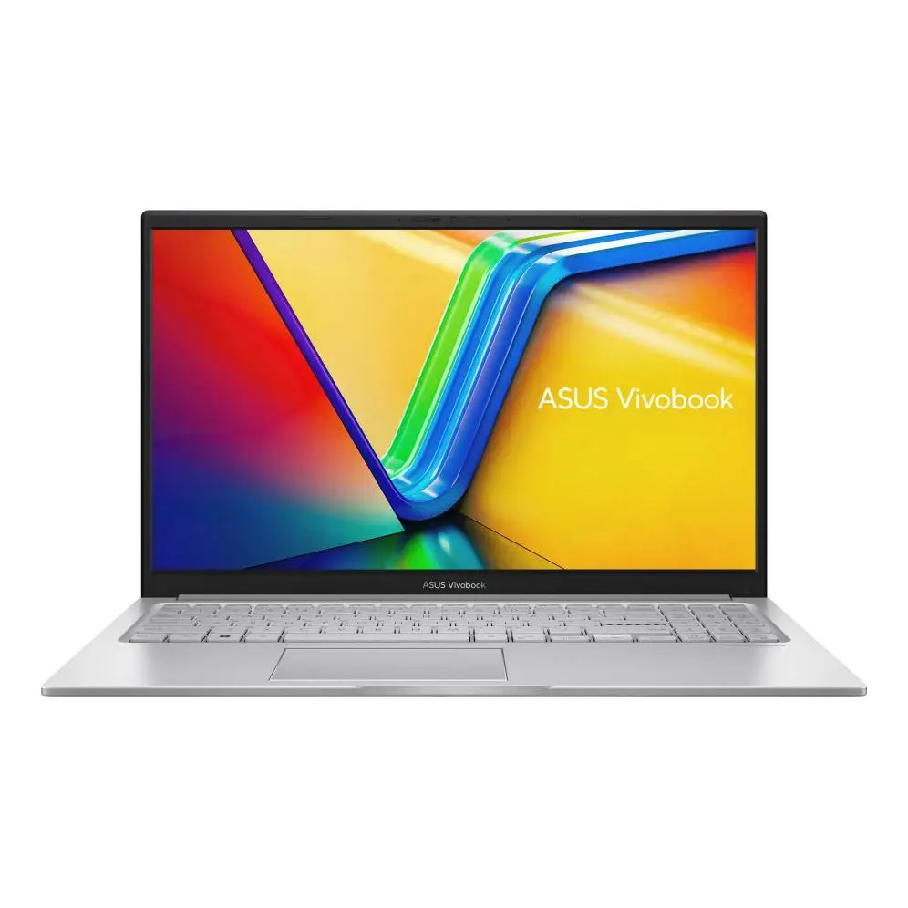 ASUS Vivobook 15 X1504VA-BQ575W - Portátil 15.6" Full HD (Intel Core 5 120U, 16GB RAM, 512GB SSD, Gráficos, Windows 11 Home) Plata Fría - Teclado QWERTY español