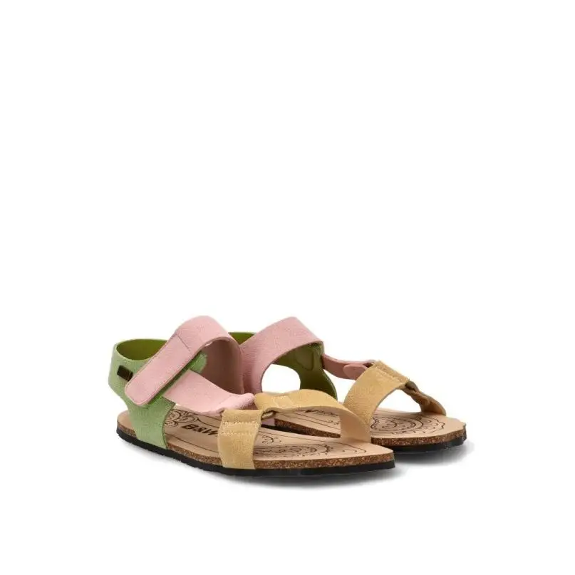 Sandalia Respetuoso/barefoot Break And Walk - Mujer - Suela Plana - Modelo Bwsh414001 - Color Multicolor