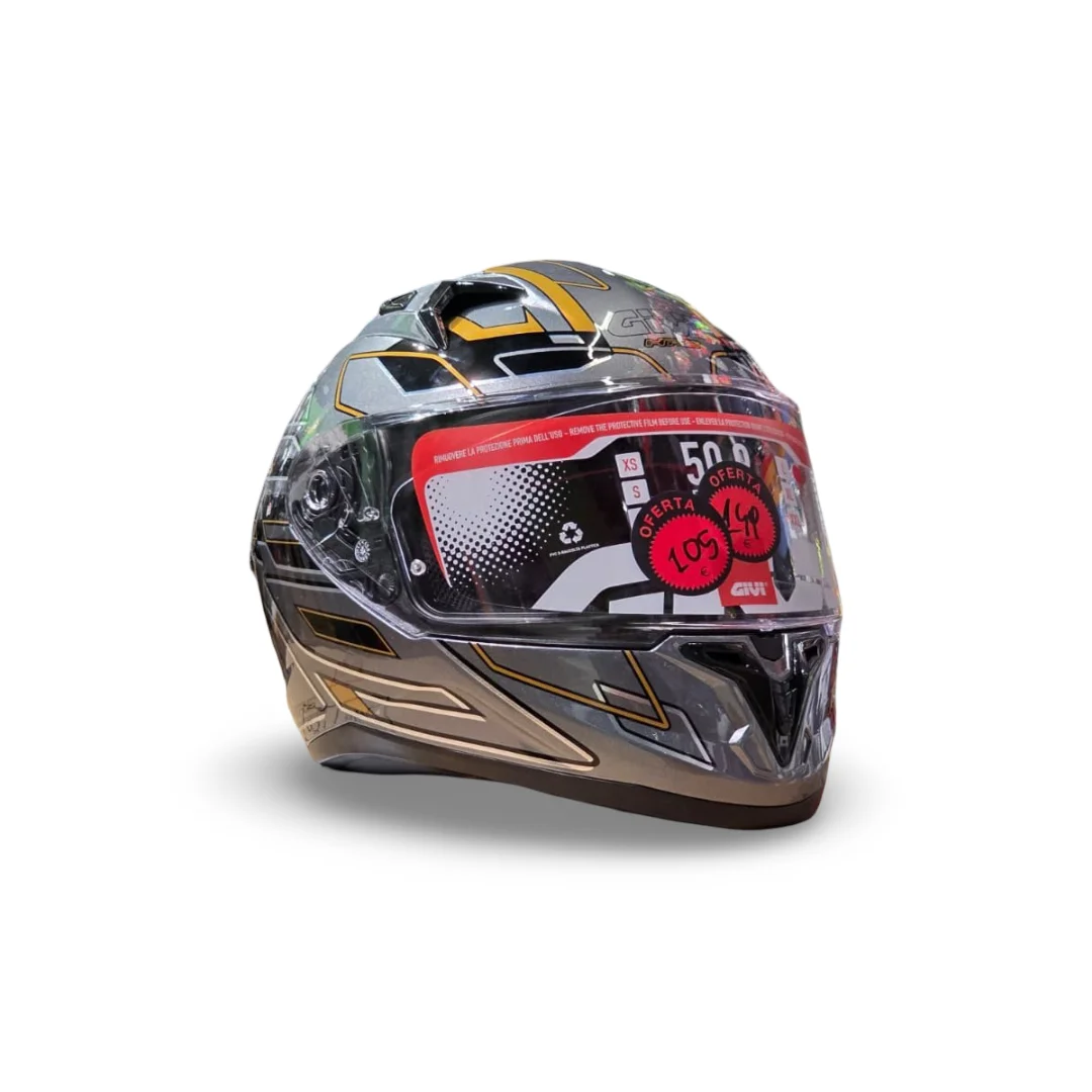GIVI Casco integrale 50.9 Assault Titanium Bronze (senza Pinlock e visiera decorata)
