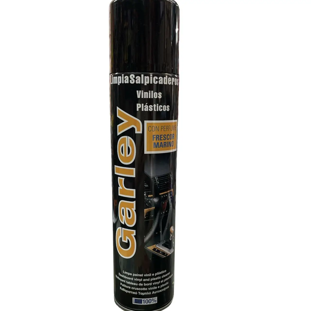 Romar GARLEY Limpia Salpicaderos Spray 800cc - 600 Ml para Vinilos y Plásticos