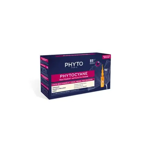 PHYTOCYANE TRATAMIENTO ANTICAIDA REACCIONAL 12 AMPOLLAS - CAIDA CABELLO