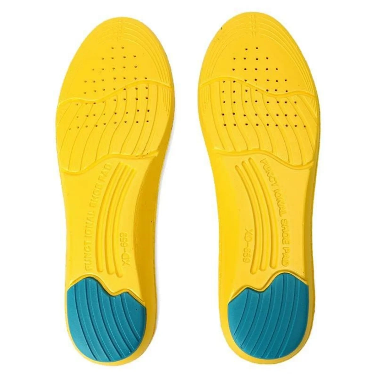 ZYLX SHOPPING – Plantillas Deportivas Transpirables con Talón Reforzado y Soporte Ergonómico, Recortables y Antifatiga