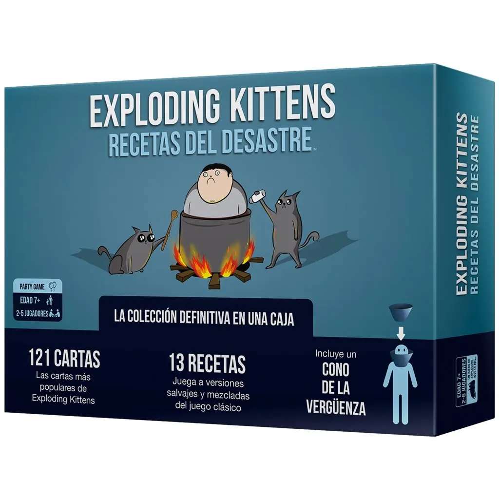 Asmodee - Exploding Kittens Recetas Del Desastre - Imagen 5