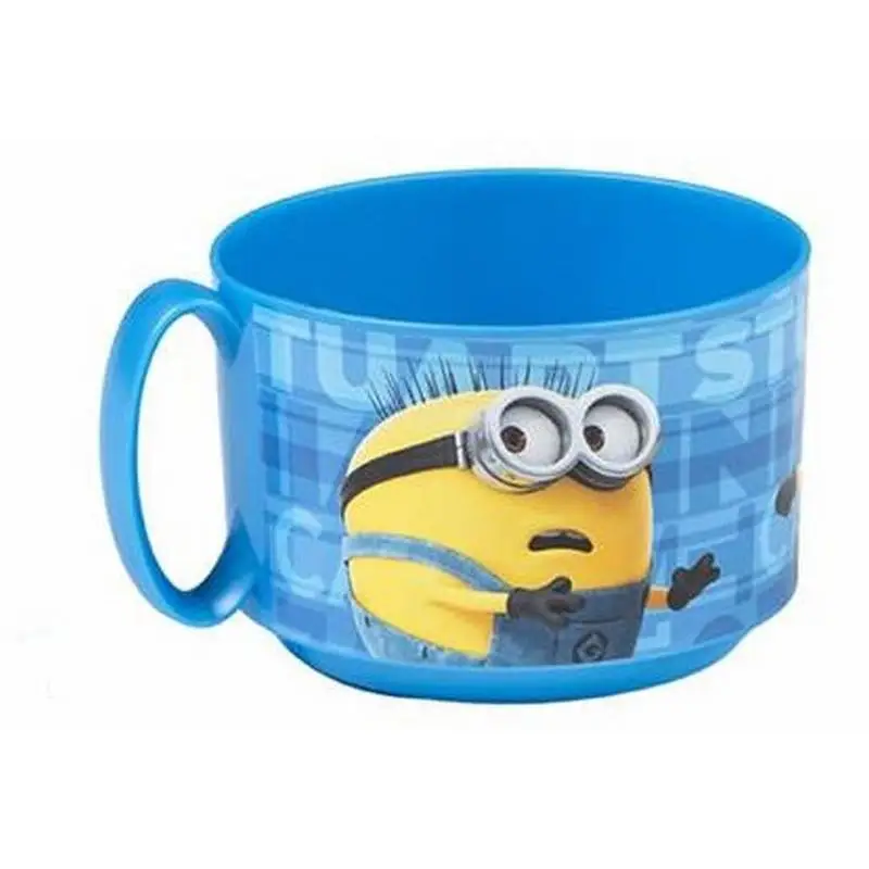 Bolsos Hf Taza Plástico Minions 450 Ml - Resistente - Diseño Divertido - Gran Capacidad