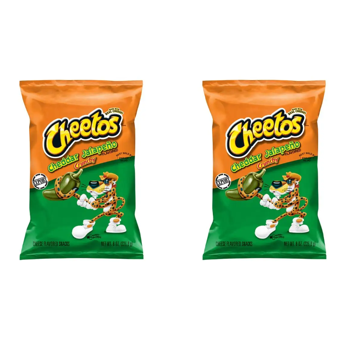 Cheetos Cheddar jalapeno Crunchy Flavored XL 226g pack2