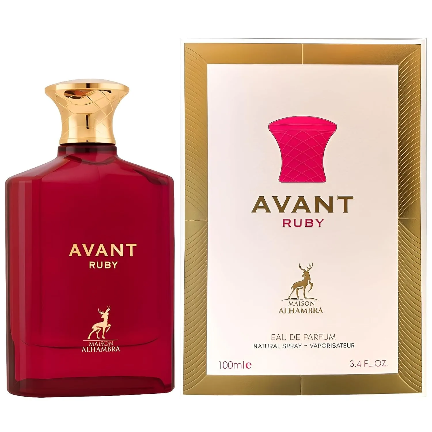 Maison Alhambra Avant Ruby Eau de Parfum para Mujer 100 Ml   ***NOVEDAD***