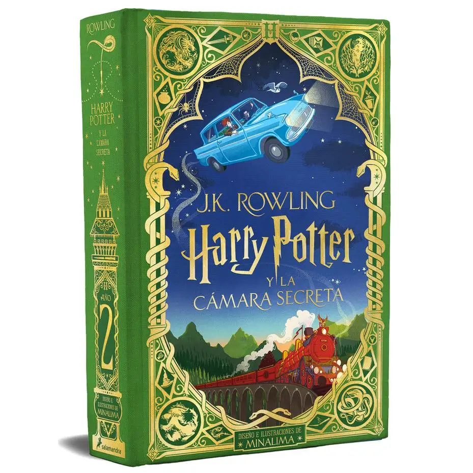 Libro HARRY POTTER 2 Y LA CAMARA SECRETA ED MINALIMA Editorial SALAMANDRA INFANTIL Y JUVENIL Tapa dura