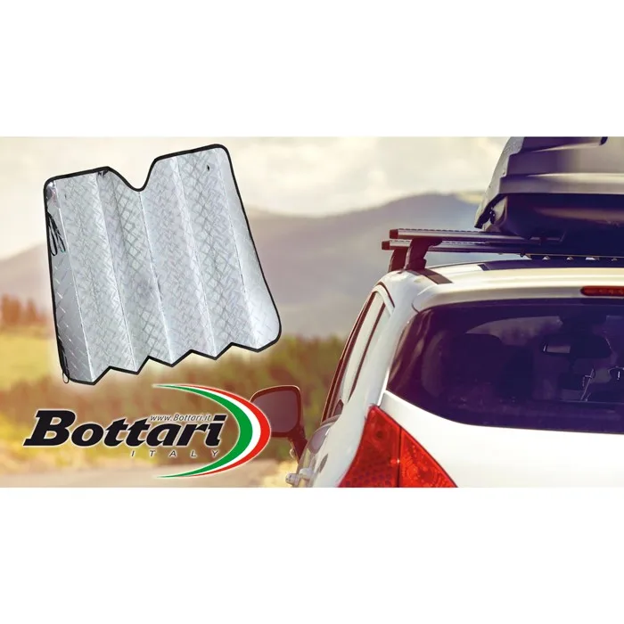 Bottari Parasoles de coche holográfico "PROTEX" 70x145 cm – Protección solar para parabrisas delantero