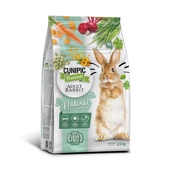 Cunipic Alimento Completo para Conejos Adultos 2.5Kg