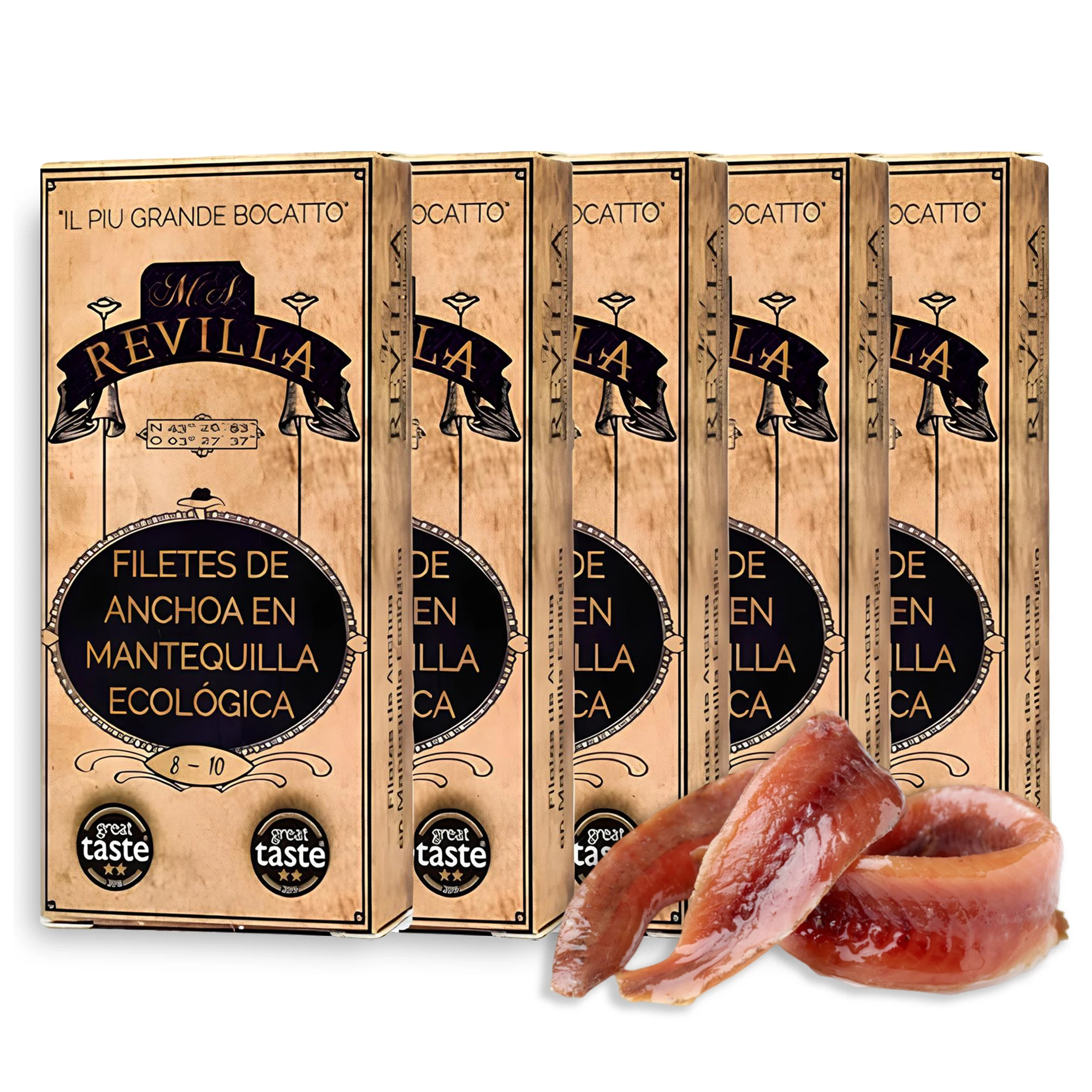 Anchoas en Mantequilla Ecológica Original de Italia