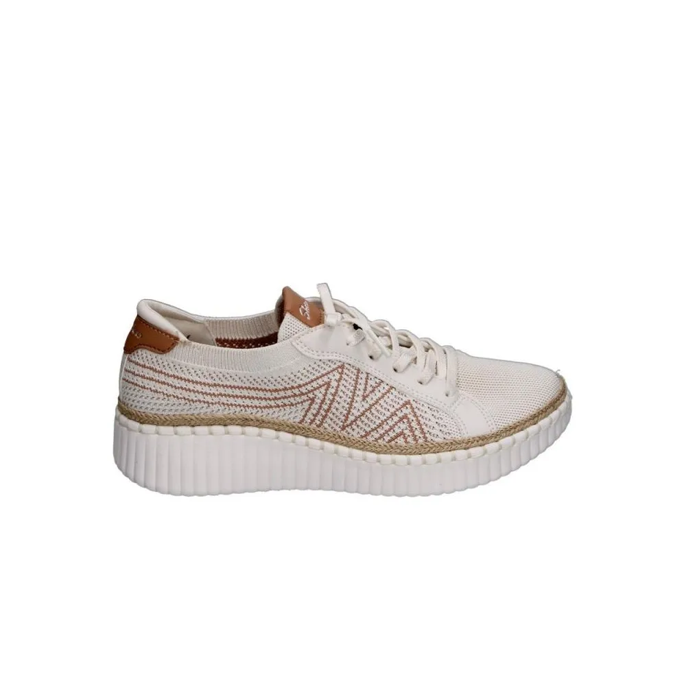 Sneakers Skechers Wilshire Blvd - Bellevue Mujer Beig