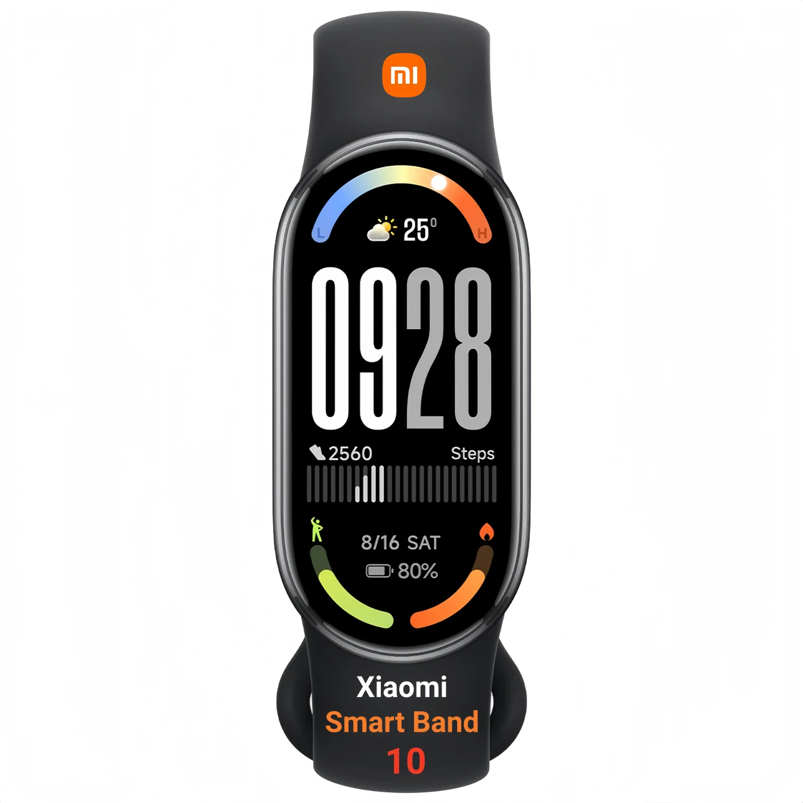 Xiaomi Smartband 10 – Pantalla AMOLED 1.72”,HyperOS 2.0,Monitorización Sa…