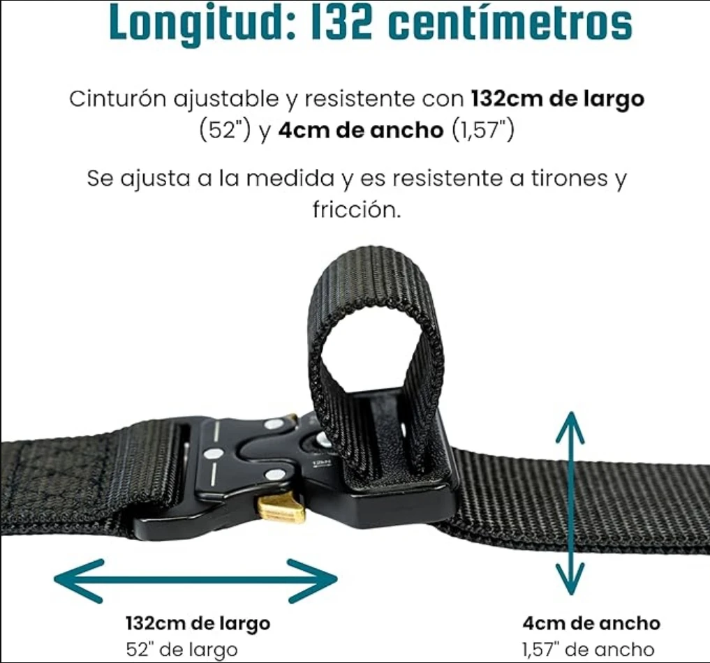 Military/Police Tactical Belt for Men and Women Military-style Nylon Police Canvas Belts with Quick Release Metal Buckle for Army Training