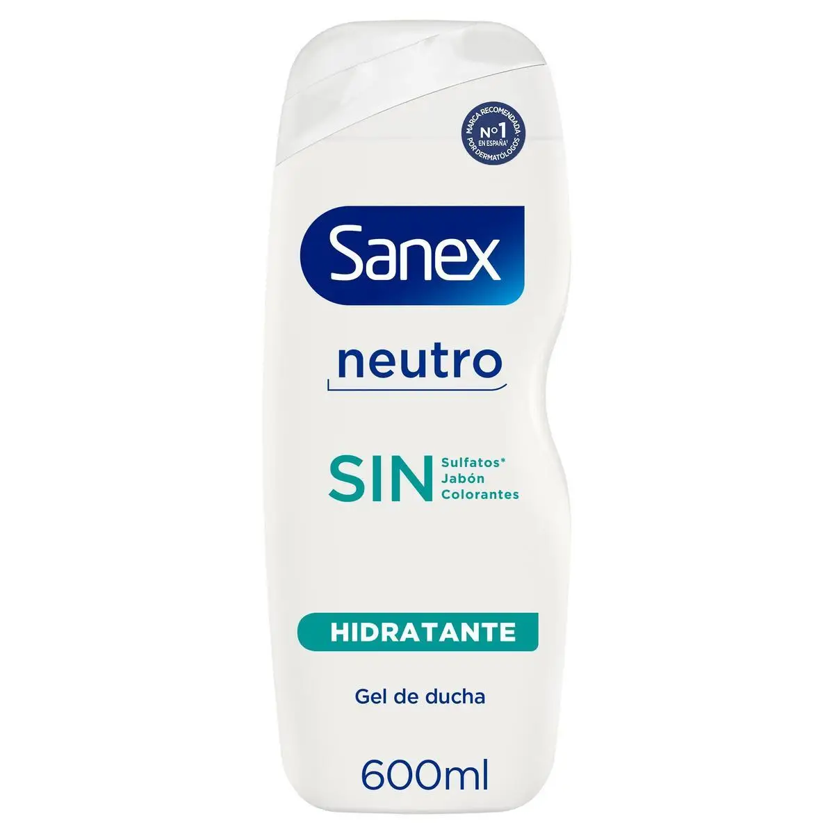 Sanex shower Gel neutral moisturizing all skin types 600 ml. Pack 12