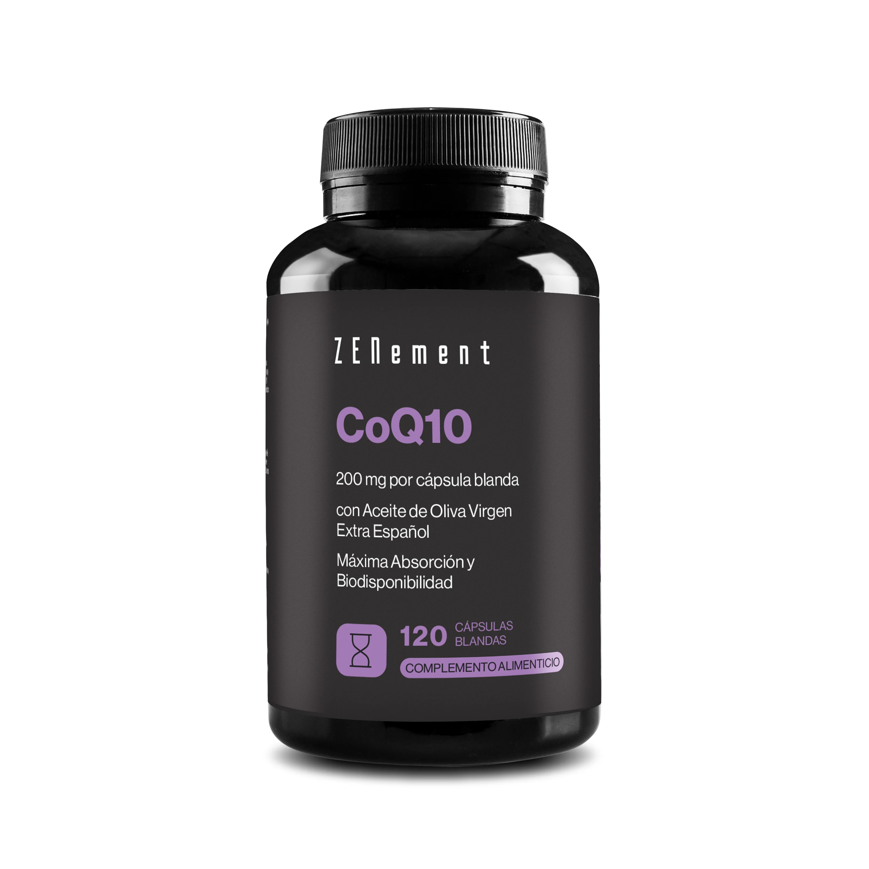 CoQ10 200 mg por perla - 120 Softgels Zenement