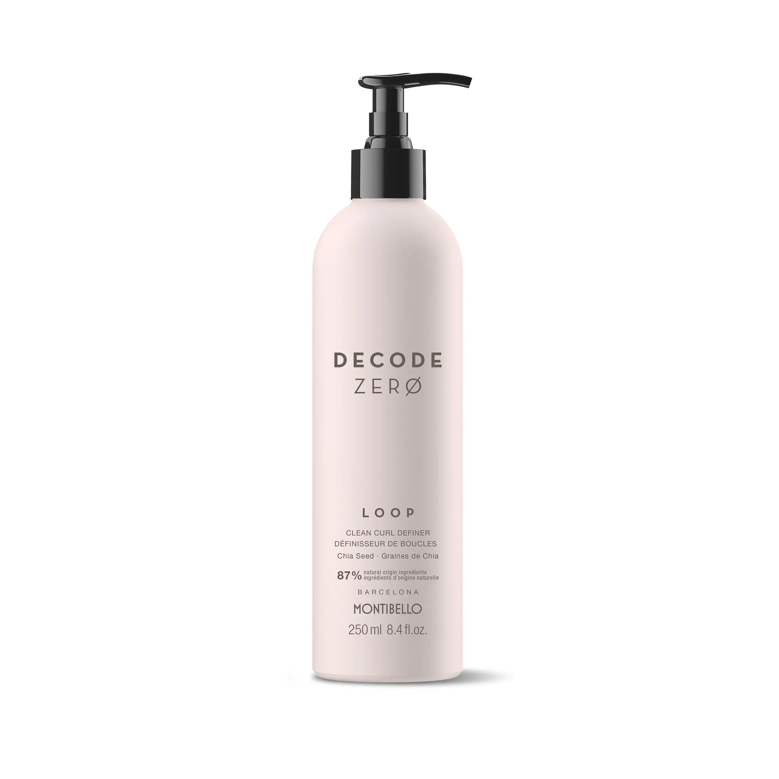 Montibello decode zero loop clean curl definidor de rizos 250ml