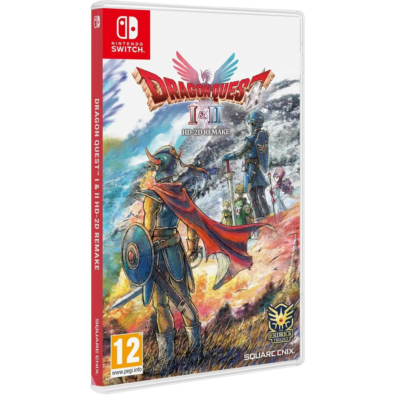 Dragon Quest I y II HD 2D Remake (Importacion UK) - Nintendo Switch - Nuevo precintado
