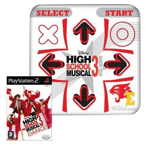 Sony High School Musical 3:Dance + Alfombra Juego Para Consola Playstation 2, Ps2 [Pal España]