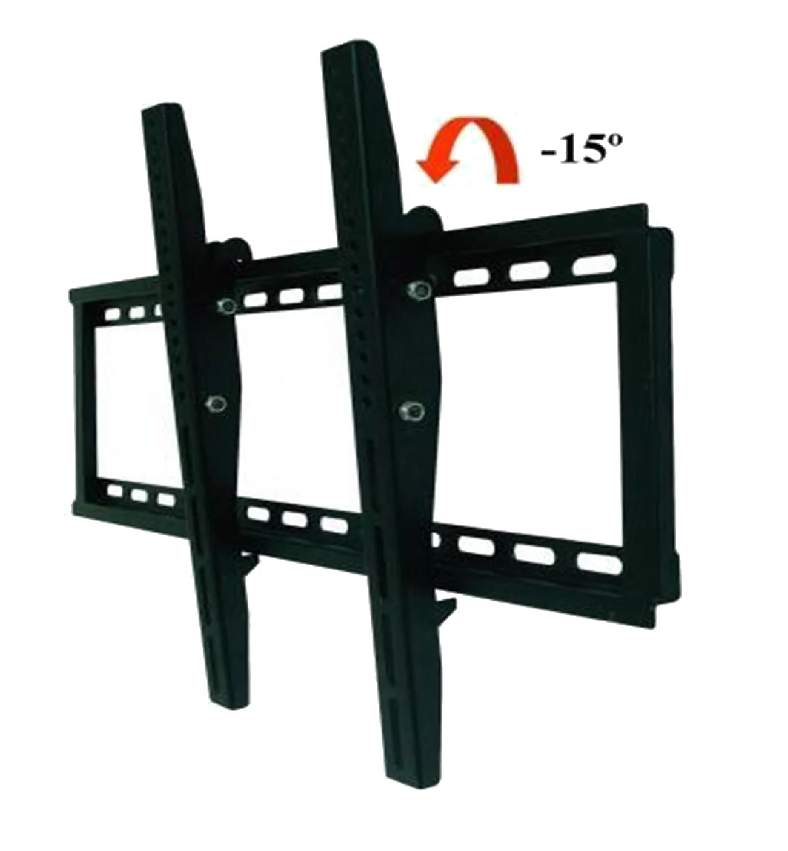 FGNS Flat Flat Tilt Wall TV Support 32-65 TV Wall Mount for 32-65inch Flat Screen & Curve LED LCD Up to 60 kg Tilt Max VESA 600x400mm