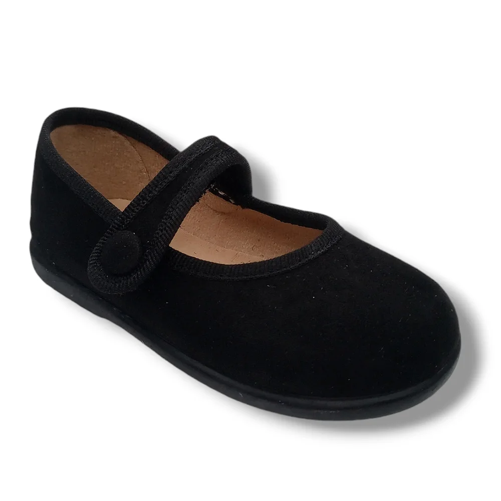 Batilas Merceditas Serratex Niña 17350 NEGRO calzado niños Batilas Winter ROYALE CORDONETS