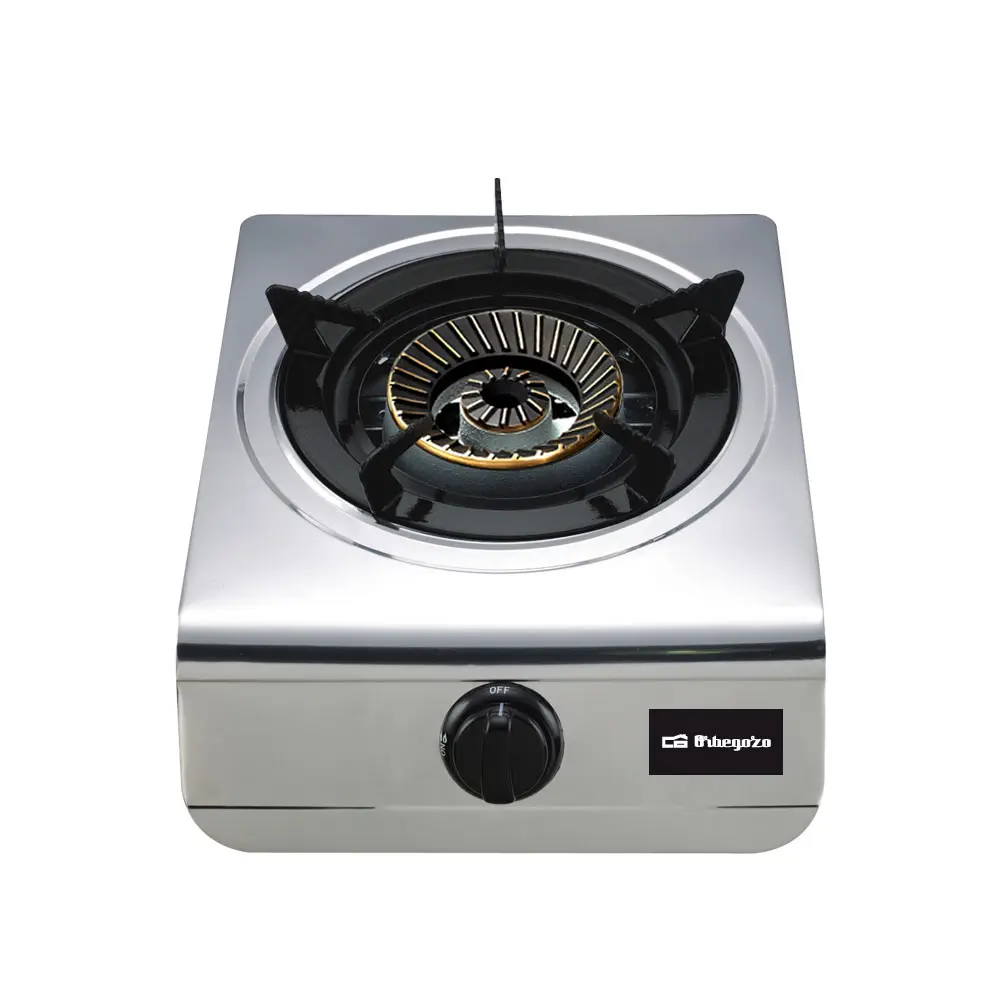 Orbegozo hornillo a gas FO 1700, gas butano/propano, 1 quemador, uso exterior