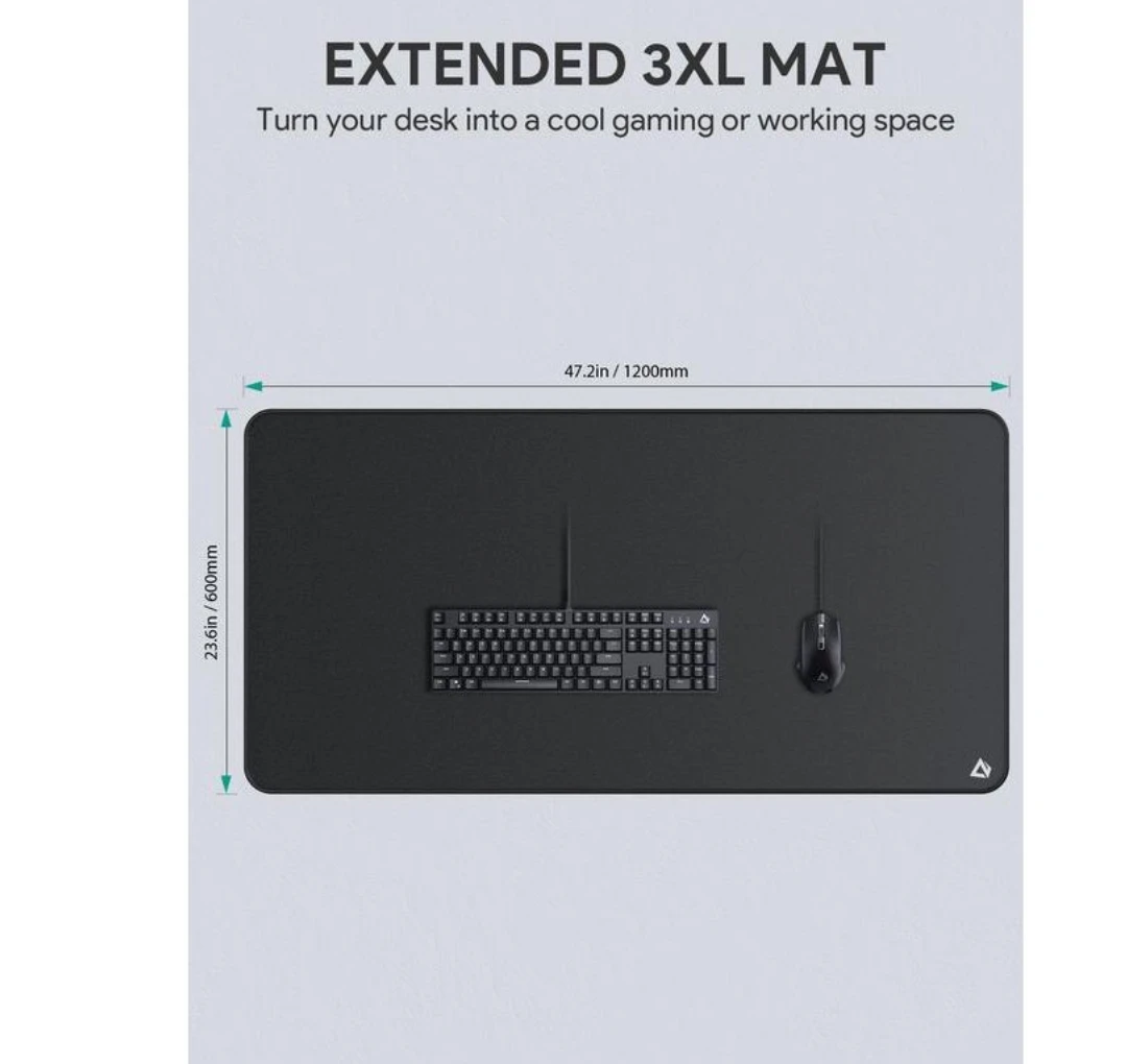 Aukey KM-P4 XXXL Gaming mat 1200 Black