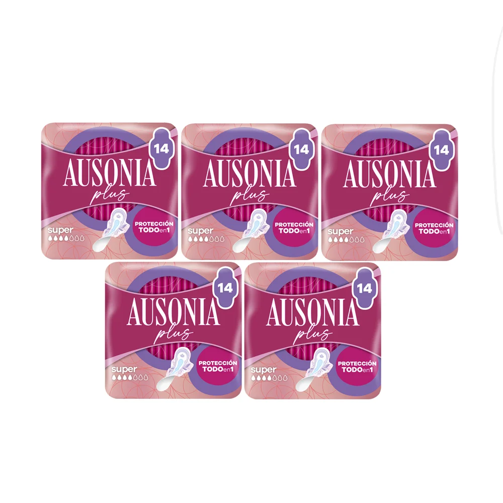 Ausonia Ultrafina Super Alas 70 Unidades