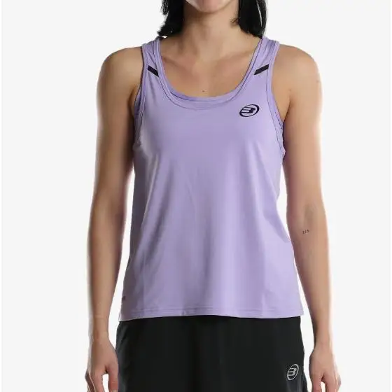 CAMISETA BULLPADEL ERASE MALVA DEPORTE, PADEL, FIT, INICIACIÓN, MEDIO, AVANZADO, PROFESIONAL