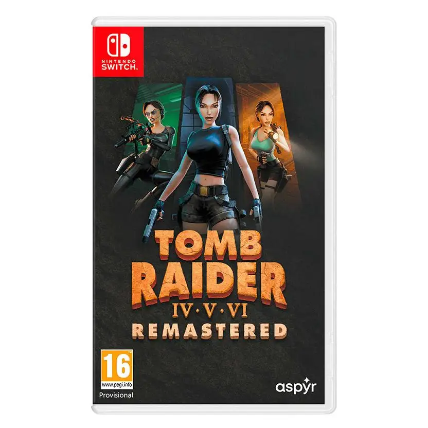 Tomb Raider IV-V-VI Remastered Starring Lara Croft SWITCH UK
