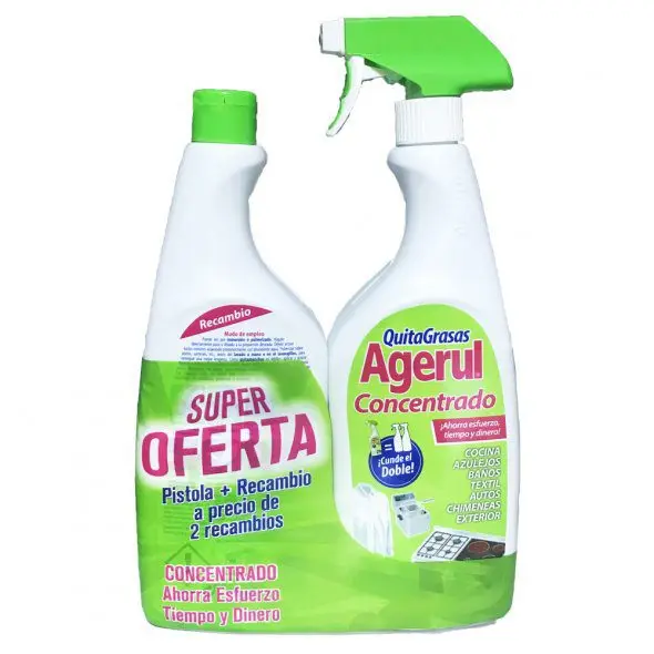 Desengrasante Pistola Agerul 750ml + Recambio     【ROUA】