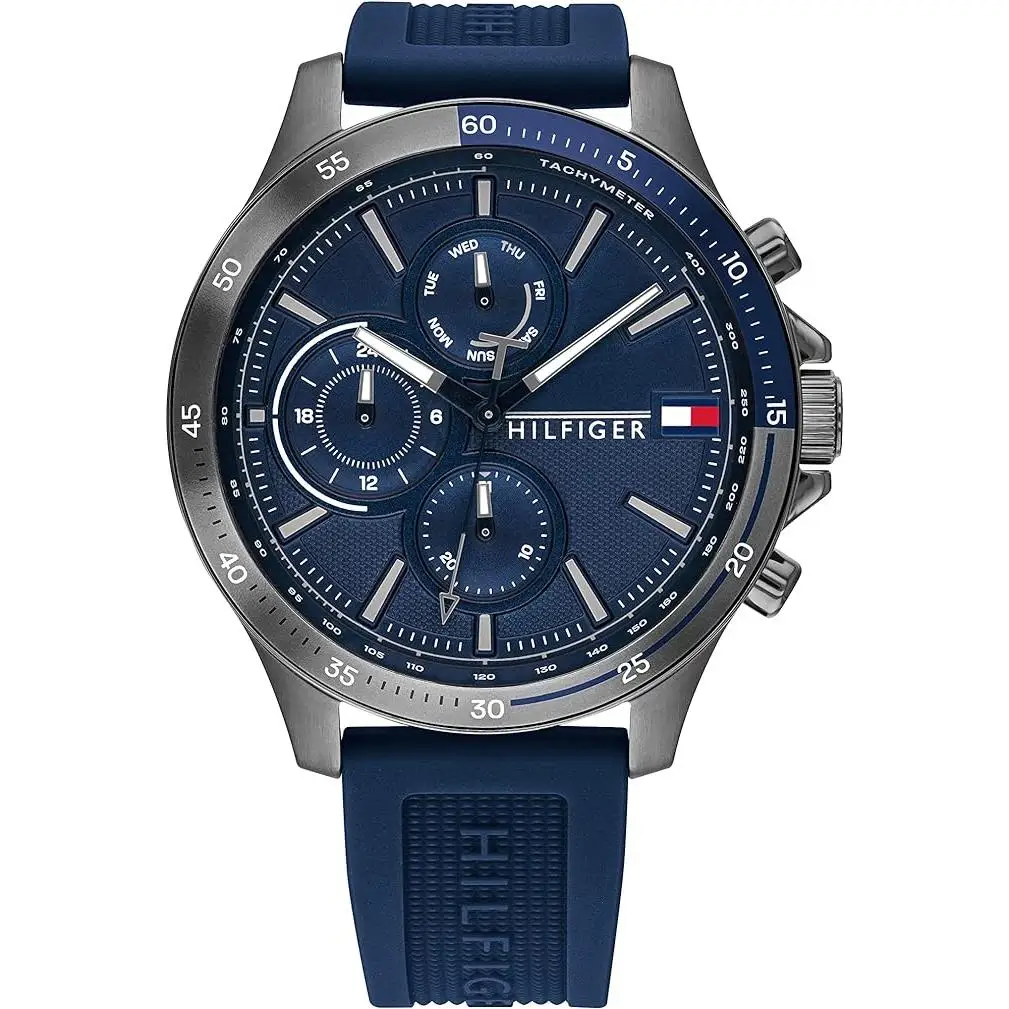 Tommy Hilfiger Reloj hombre 1791721, Incluye Caja Original, Diámetro: 46MM