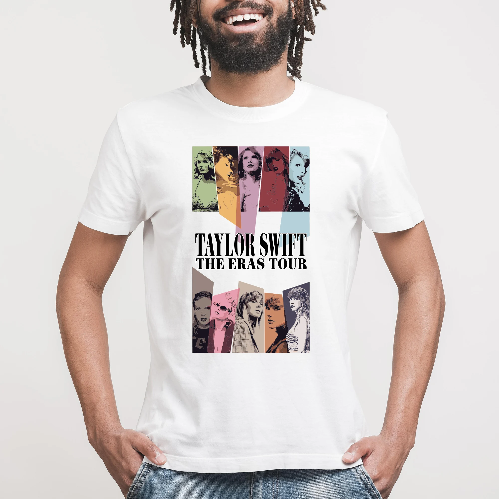 THE ERAS TOUR TAYLOR SWIFT T-shirt TAYLOR SWIFT fans T-shirt high quality armiprint100% Cotton #5
