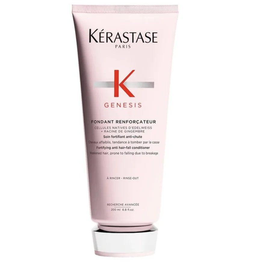 KERASTASE Kérastase - Acondicionador Genesis Fondant Reinforcateur 75 ml o 200 ml fortificante antirotura para cabello fino, sin sulfatos ni siliconas