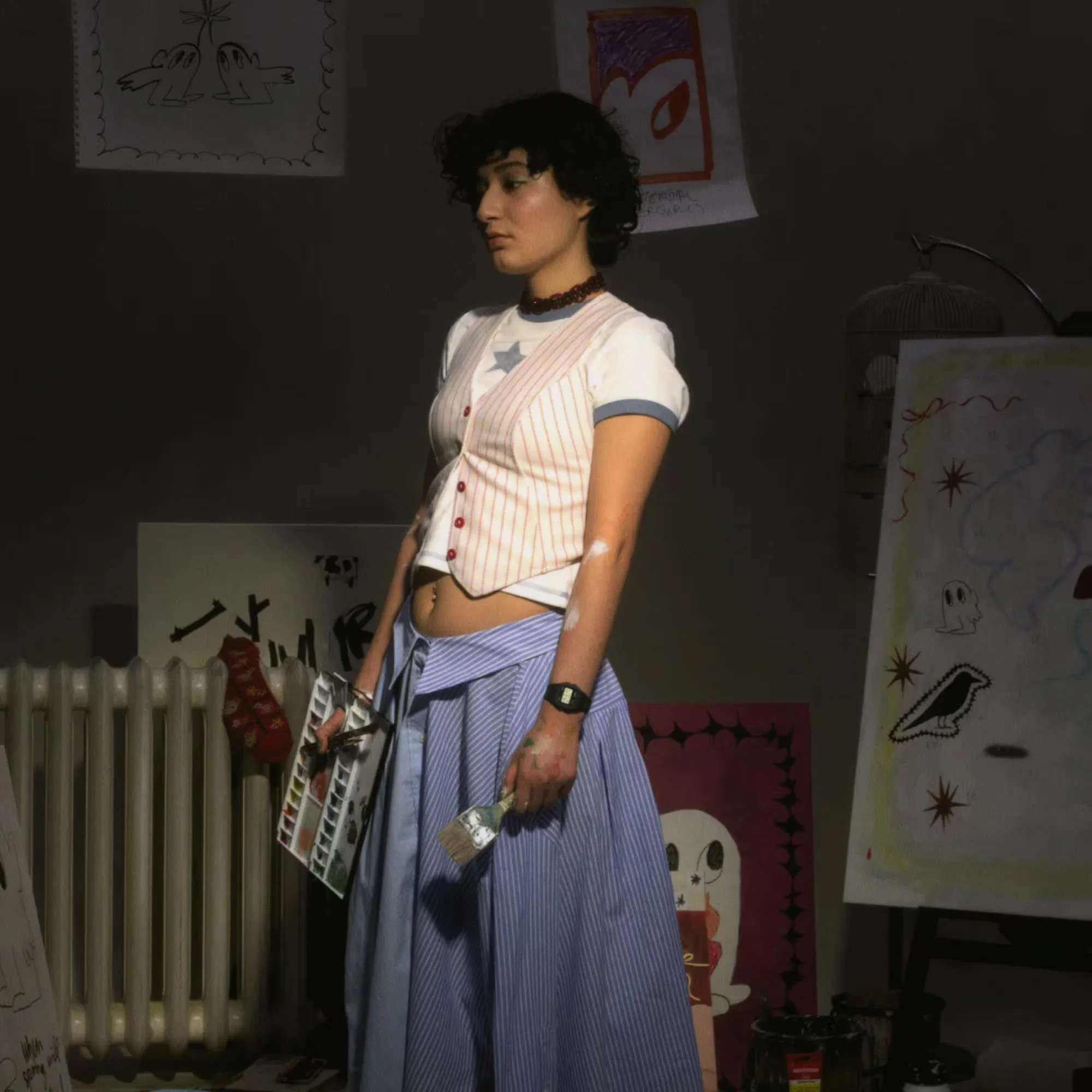 Casio Original F-91 Women Men Digital Watch-Waterproof