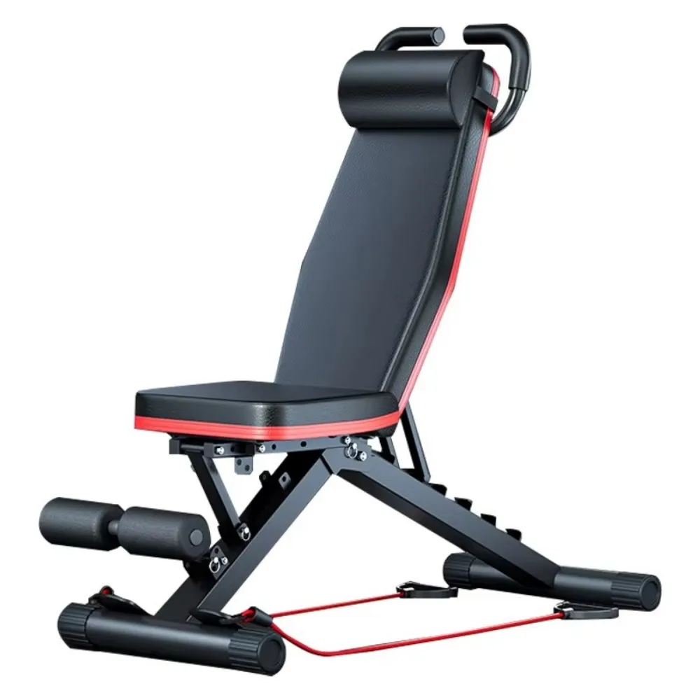 Banco De Gimnasio Plegable Para El Entrenamiento De Todo El Cuerpo 300 Kg, Banco Abdominal Para Entrenamiento De Fuerza En El Gimnasio En Casa, Con Plegado Rápido Y Ajuste Rápido