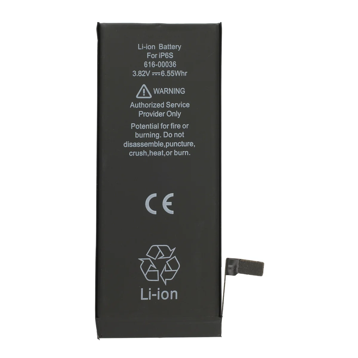 Replacement battery for iPhone 6S-1715mAh capacity-adhesive included-