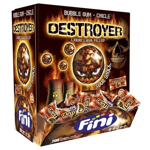 Destroyer fine chicles case 200 units #1