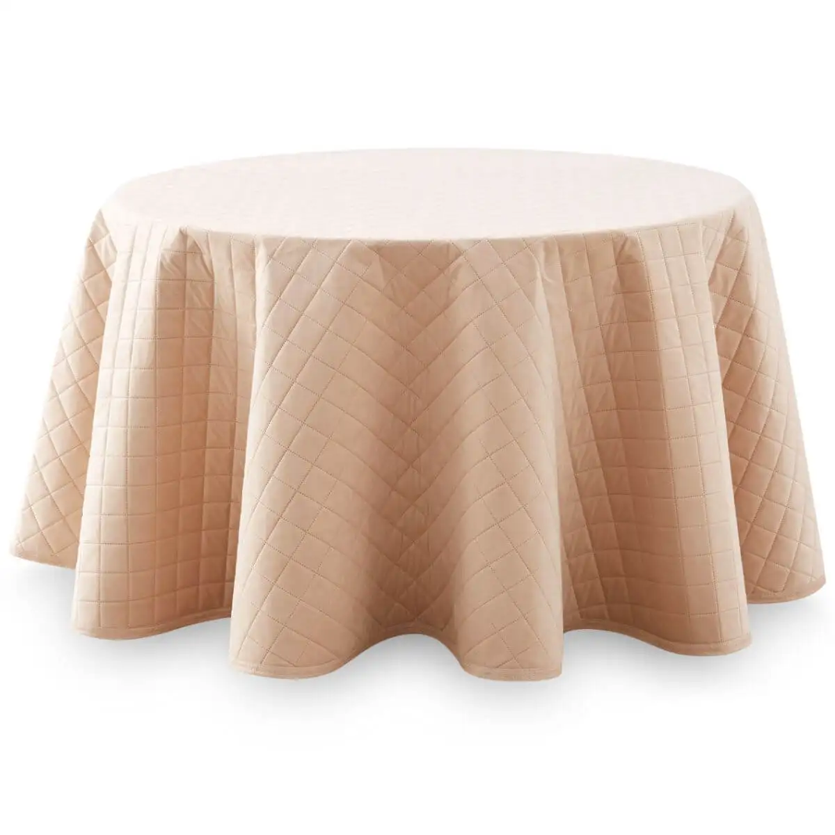 Falda Camilla VELVET acolchada, Enaguilla de Invierno Redonda, disponible en varias medidas y colores. Faldilla para mesa que mantiene el calor, de tejido aterciopelado y tacto extra suave, de